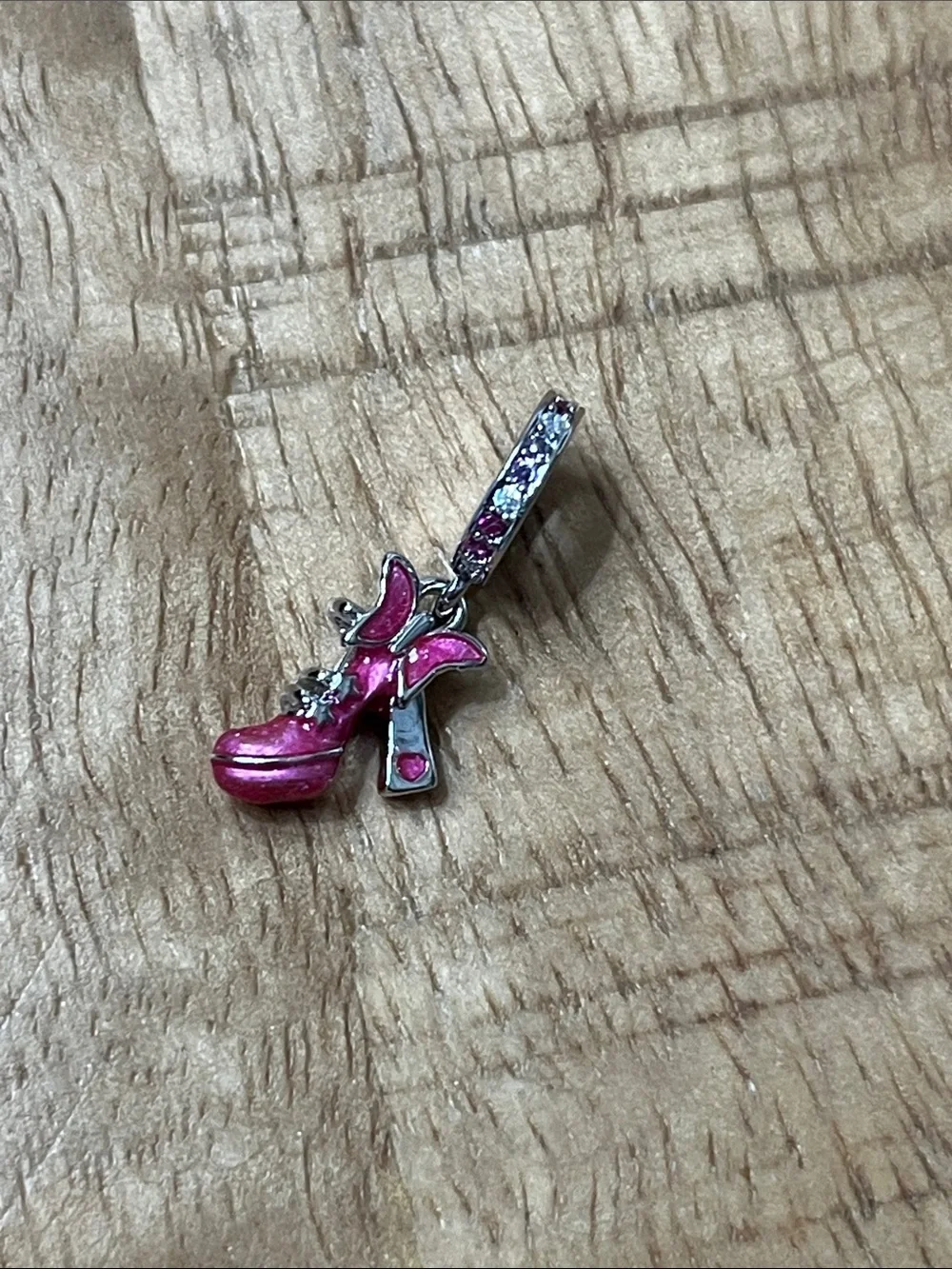 925 Stiletto Butterfly Heel Jewelry Charm-NEW